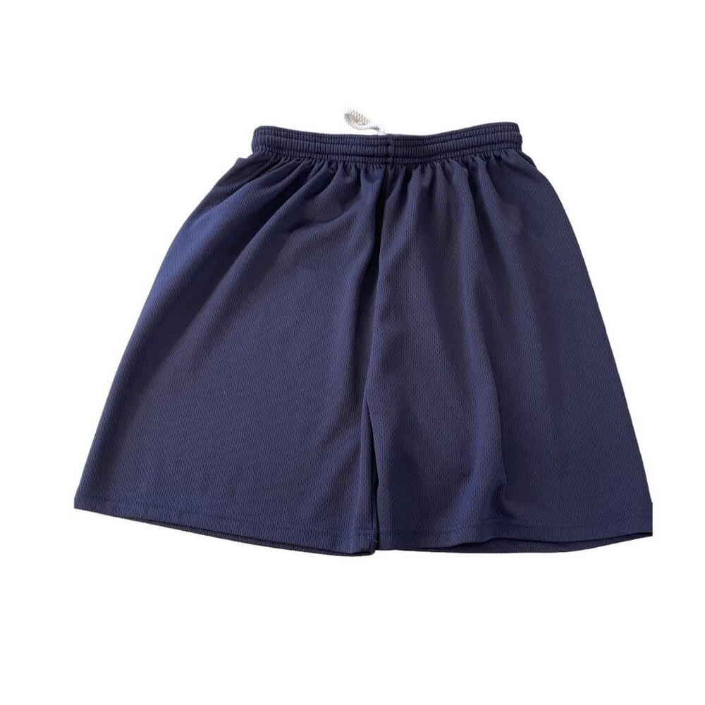 Small Flynn O'Hara Men's Navy Blue Athletic Shorts Pull On Elastic Drawstring